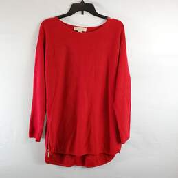 Michael Kors Women Red Sweater L