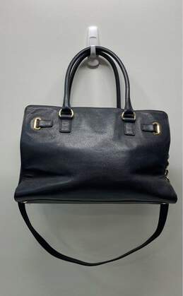 Michael Kors Hamilton Black Leather Shoulder Tote Bag alternative image