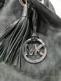 Women's Black Leather Michael Kors Purse image number 2