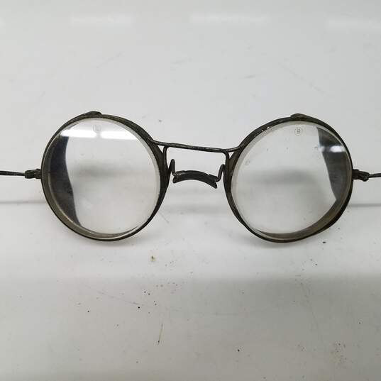 Vintage Metal Framed Eye Goggles image number 3