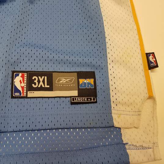 Mens Blue Denver Nuggets Kenyon Martin #6 Basketball-NBA Jersey Size 3XL image number 4