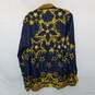 AUTHENTICATED Mens Versace Collection Trend Silk Star Button Up Size 14.5 image number 2