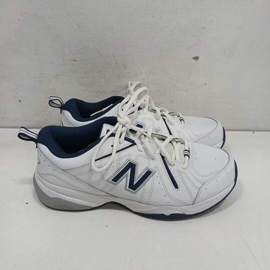 New Balance 619 White Lace Up Athletic Sneakers Size 9 image number 2