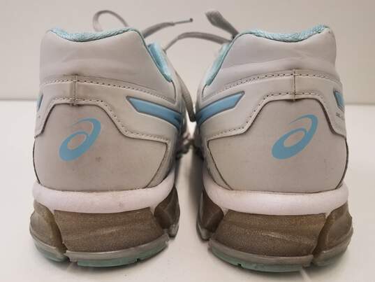 ASICS Women's Gel-Quantum 180 Athletic Shoes Grey Size 9.5 image number 4