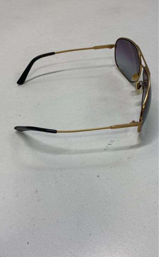 Gucci Gold Sunglasses - Size One Size image number 5
