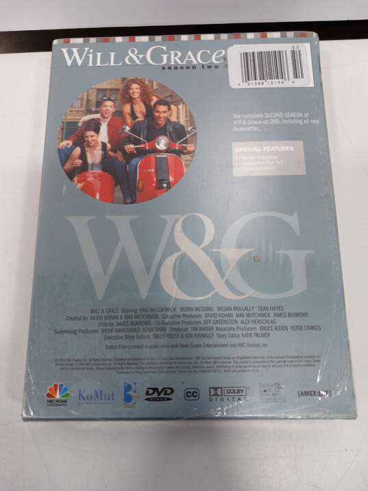 Will & Grace: Season Two [4 Discs] [DVD] - NIB image number 2