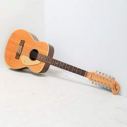 Vintage Fender Villager 12 String Acoustic Guitar alternative image