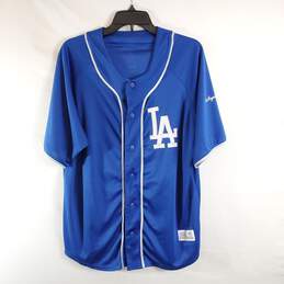 Genuine Merchandise Dodgers Men Blue Jersey L