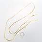 14K Gold Chain Necklace Scrap 19 1/2 3.5g image number 5