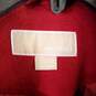 Michael Kors Women Red Wool Trench Coat Sz 10 image number 3