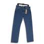 NWT Levi Strauss & Co. Mens 501 Blue Button-Fly Straight Leg Jeans Size 33X32 image number 1
