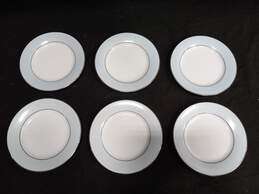 Set of 6 Noritake 5533 Bluedale Bread Plates
