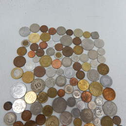 2 LBS Foreign Money Currency Bills Coins UK Euros Canada Australia And More alternative image
