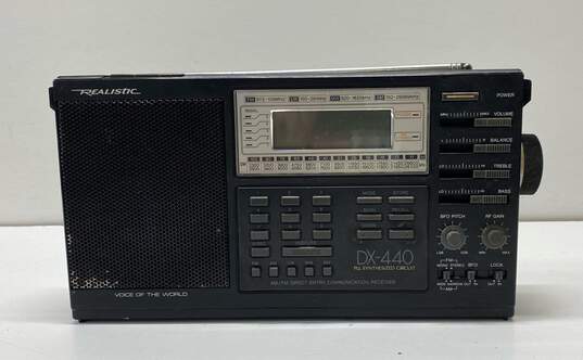 Realistic DX-440 AM/FM Short Wave Radio + Direct Entry Communication Receiver image number 1