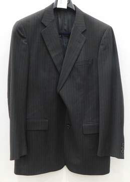 Brooks Brothers Gray Striped Blazer Men's Size 42L