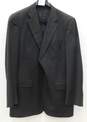 Brooks Brothers Gray Striped Blazer Men's Size 42L image number 1