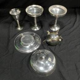 Bundle of Silver Goblets and Serving Pieces alternative image