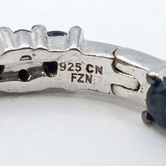 Sterling Silver Multi Gemstone Earring Bundle 2 Pcs 17.4g image number 5