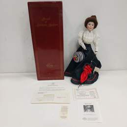 Vintage 1987 Knowles "The Glamour of the Gibson Girl" Doll IOB