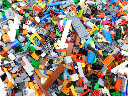 6.0 LBS Mixed LEGO Bulk Box image number 1