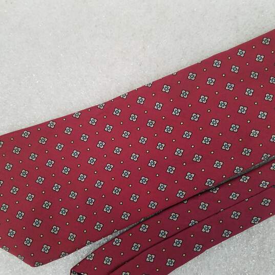 Chaps Ralph Lauren Red Men's Neck Tie image number 3