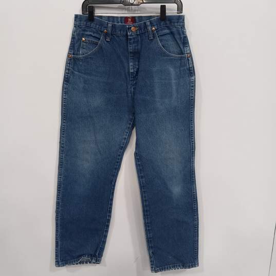 Men’s Wrangler Straight Leg Jeans Sz 32x30 image number 2