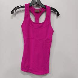 Athleta Women's Pink Racerback Activewear Top Size XS