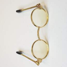 Gold Tone Retro Style Mini Doll Glasses 3.7g