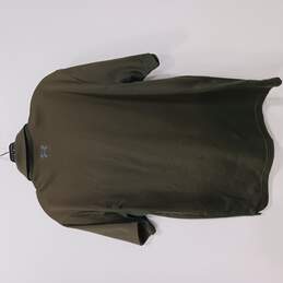 Men's Olive Green HeatGear Loose Polo Shirt Size M alternative image