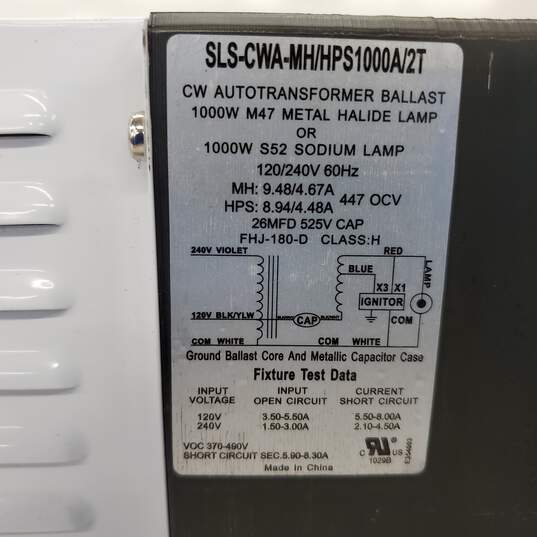 Sun Systems Hard Core 1000W HPS/MH Switchable Ballast image number 5