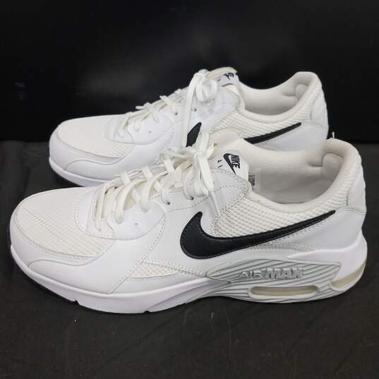 Men's White Nike Air Max Ecxee Shoe Size 11.5 image number 1