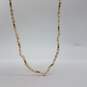 14k Gold Fw Pearl Necklace 7.3g image number 1