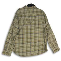 Porter+Ash Mens Multicolor Plaid Spread Collar Long Sleeve Button-Up Shirt Sz XL alternative image