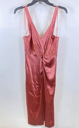 NWT Jill Jill Stuart Womens Rose Gold Sleeveless V-Neck Short Slip Dress Size 4