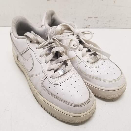Nike Air Force 1 Leather Sneakers White 6Y Women's 7.5 image number 3