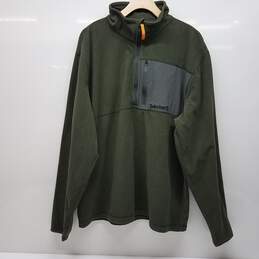 Timberland Men's Green Fleece Pullover - Size XXL