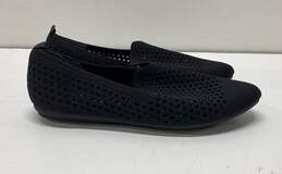 Vince Camuto Black Fabeau Knit Slipper Loafer Flat Shoe Women 6.5