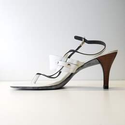 Cole Haan White Sandals Heels Size 9.5 alternative image