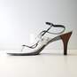 Cole Haan White Sandals Heels Size 9.5 image number 2