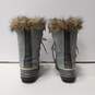 Sorel Unisex Blue Rubber and Suede Boots Size 10 image number 3