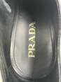Prada Black Leather Derby's M 10 COA image number 8