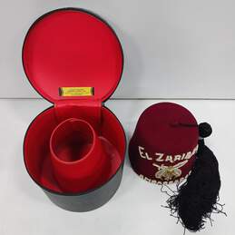 Women's Masonic Supply CO. Red Hat In Case