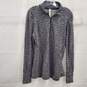 Lululemon Athletica Heather Gray 1/4 Zip Pullover Size 12 image number 1