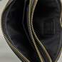Coach Sadie Black Pebbled Leather Double Zip Small Crossbody Clutch Bag image number 5