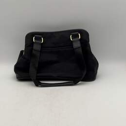 Calvin Klein Womens Black Double Handle Classic Zip Shoulder Handbag Purse alternative image