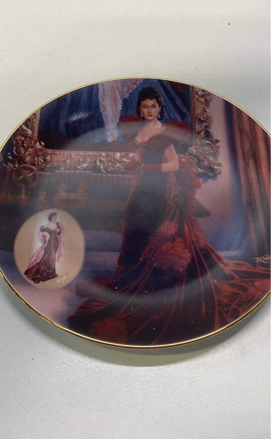 4 Collector's Wall Art Plates Assorted Lot of Classics Movie/ TV Memorabilia image number 5