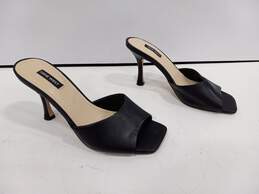 Nine West Women's Black Slip On Heels Size 8.5 alternative image