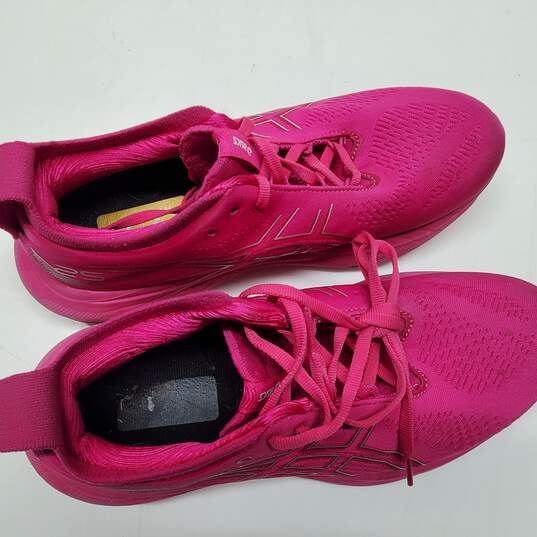 Asics Gel-Nimbus 25 Pink Sneakers Size 9 image number 4