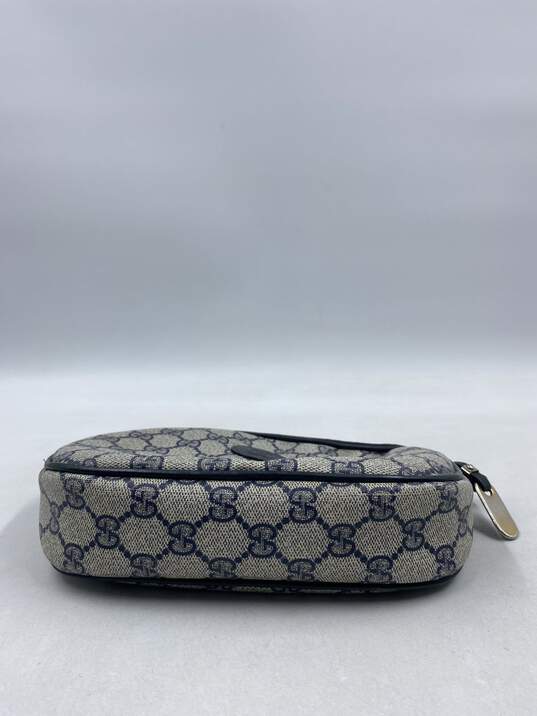 Authentic Gucci GG Navy Mini Crossbody image number 3