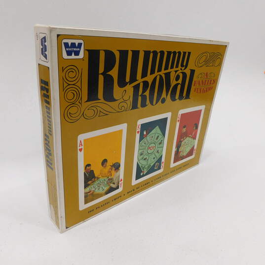 Vintage Whitman Rummy Royal Card Board Game Michigan Rummy image number 1